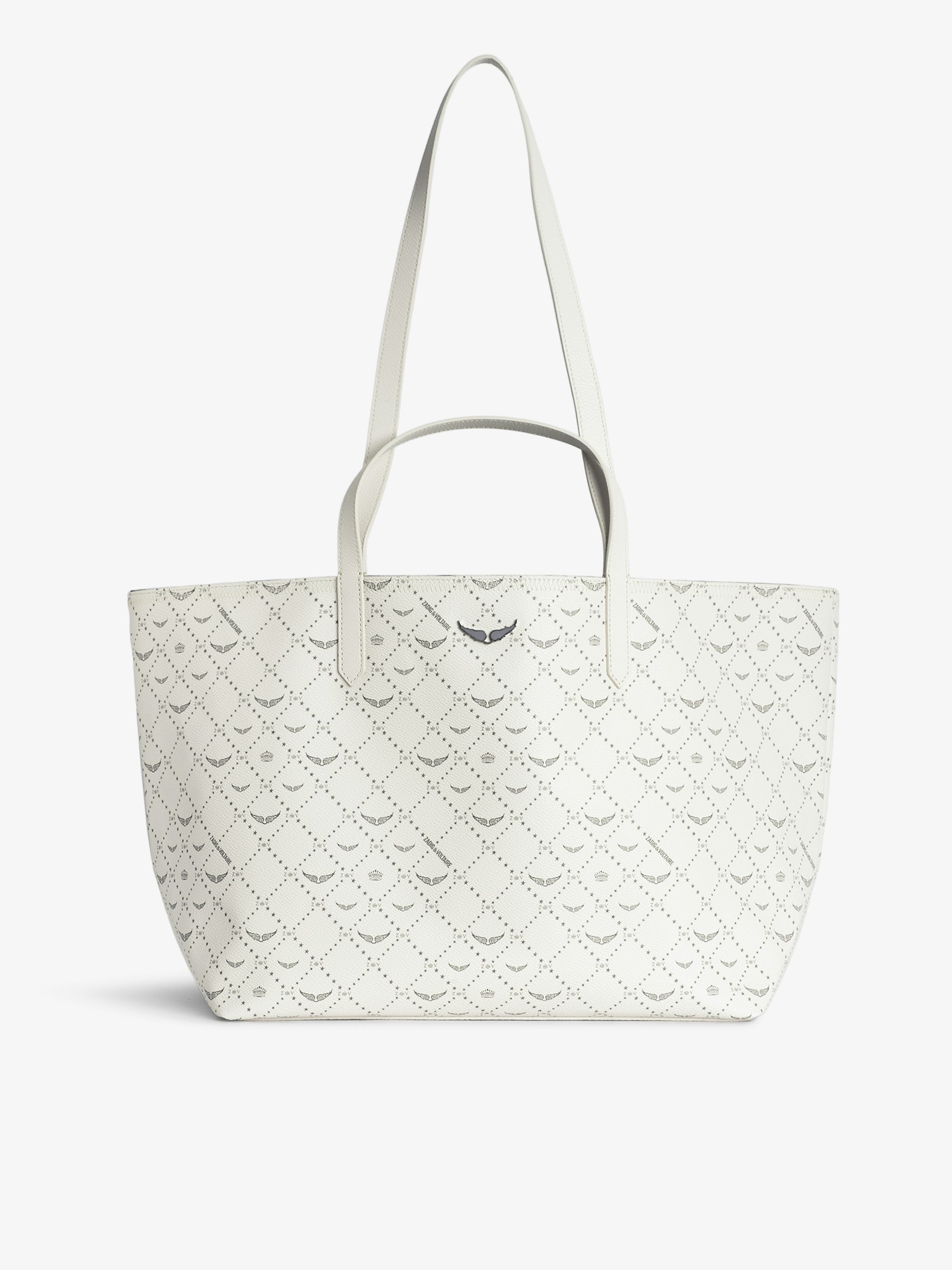 Borsa Z Shopper XL Monogram - Borsa tote in tela monogram con doppi manici e ali distintive.