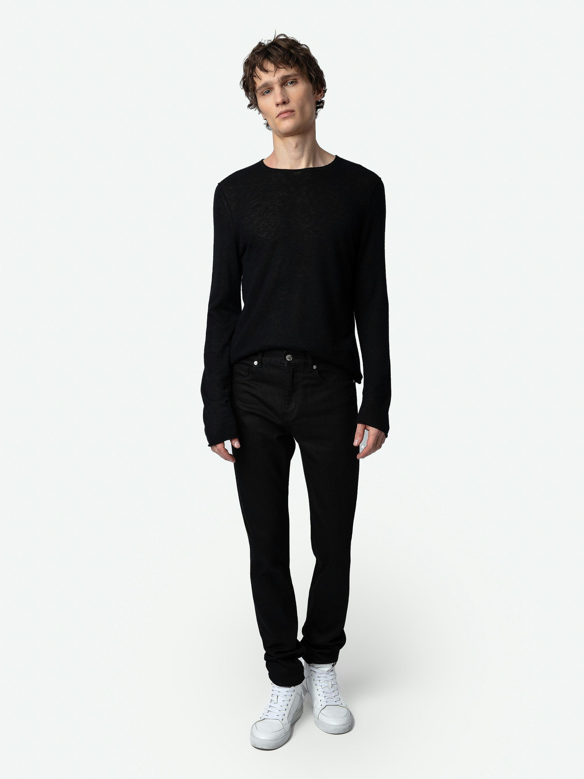 Mick Jeans - Skinny jeans with zip closure.